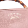 Gucci Medium Calfskin Bamboo Shopper Satchel Secondhand