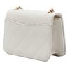 Secondhand Chanel Small CC Quilted Calfskin Crystal Pearl Full Flap