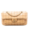 Chanel Chocolate Bar Lambskin Wild Stitch Chain Flap Secondhand