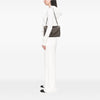 Saint Laurent Large Chevron Sheepskin Monogram College Bag Secondhand