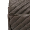 Saint Laurent Large Chevron Sheepskin Monogram College Bag Secondhand