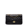 Chanel Medium Classic Lambskin Double Flap Secondhand
