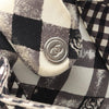 Chanel Small Canvas Printed CC Gingham Handbag Secondhand