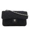 Chanel Canvas Graffiti Foldable Shopping Tote in Jersey Flap Secondhand