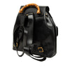 Gucci Large Calfskin Bamboo Drawstring Backpack Secondhand