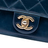 Chanel Small Quilted Calfskin Straight Lined Flap Secondhand