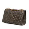 Chanel Reissue 2.55 Quilted Metallic Lambskin Double Flap 226 Secondhand