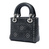 Dior Mini Calfskin Cannage Studded Flower Lady Dior Secondhand