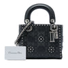 Dior Mini Calfskin Cannage Studded Flower Lady Dior Secondhand