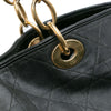 Dior Large Lambskin Cannage Lady Dior Soft Shopping Tote Secondhand