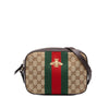 Gucci GG Canvas Webby Bee Camera Bag Secondhand