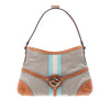 Gucci Canvas Web Reins Shoulder Bag Secondhand