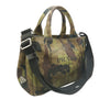 Prada Small Canvas Canapa Logo Camouflage Satchel Secondhand
