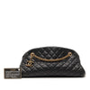 Chanel Medium Quilted Lambskin Just Mademoiselle Bowling Bag Secondhand