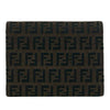 Fendi Zucchino Canvas Trifold Wallet Secondhand