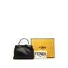 Fendi Medium Leather Selleria Peekaboo Iconic Satchel Secondhand