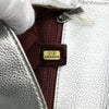 Secondhand Chanel Quilted Metallic Calfskin Pilot Essentials Double Sided Flap