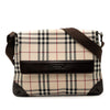 Burberry House Check Canvas Flap Crossbody Secondhand