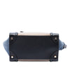 Celine Mini Tricolor Calfskin and Suede Luggage Tote Secondhand