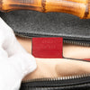 Gucci Small GG Marmont Matelasse Diagonal Leather Torchon Bamboo Satchel Secondhand