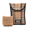 Burberry House Check Canvas Phone Pouch Crossbody Secondhand