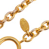 Secondhand Chanel Gold Plated Leo Lion Sun Medallion Necklace