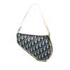 Dior Mini Diorissimo Coated Canvas Saddle Pochette Secondhand
