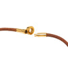 Hermès Leather Kite Choker Necklace Secondhand