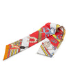 Hermès Brides et Gris-Gris Silk Twilly Scarf Secondhand