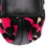 Bottega Veneta Leopard Print Canvas Shoulder Bag Secondhand