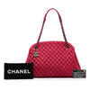 Chanel Large Quilted Lambskin Just Mademoiselle Bowling Bag Secondhand