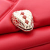 Bvlgari Leather Serpenti Cabochon Satchel Secondhand