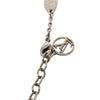 Louis Vuitton Silver Plated Essential V Supple Necklace Secondhand