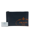 Prada Saffiano Logo Clutch Secondhand