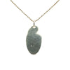 Gucci Sterling Silver Oval Plate Pendant Necklace Secondhand