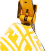 Fendi Sarah Coleman Zucca Coated Canvas 1997 Vertigo Baguette Secondhand