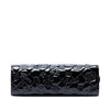 Chanel Quilted Patent Embossed Lucky Symbols Pochette Secondhand