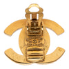 Chanel CC Gold Plated Turn Lock Clip On Earrings Secondhand