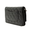 Chanel CC Quilted Caviar Wallet on Chain Secondhand
