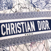 Dior Large Canvas Embroidered Around The World Book Tote Secondhand