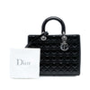 Dior Large Patent Cannage Lady Dior Secondhand