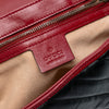 Gucci Medium GG Marmont Matelasse Diagonal Leather Torchon Shoulder Bag Secondhand