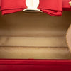 Ferragamo Satin Vara Bow Evening Clutch on Chain Secondhand