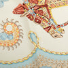 Hermès Paperoles Silk Scarf 90 Secondhand