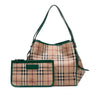 Burberry Small Haymarket Check Coated Canvas Canterbury Tote Secondhand