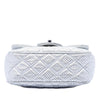 Chanel Mini Square Classic Perforated Lambskin Single Flap Secondhand