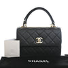 Chanel Small Quilted Lambskin Trendy CC Top Handle Flap Secondhand