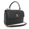Chanel Small Quilted Lambskin Trendy CC Top Handle Flap Secondhand