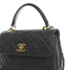 Chanel Small Quilted Lambskin Trendy CC Top Handle Flap Secondhand