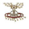 Secondhand Vivienne Westwood Three Row Pearl Orb Choker - '90s